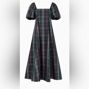 Hill House The Matilda Dress - Juniper Tartan XL